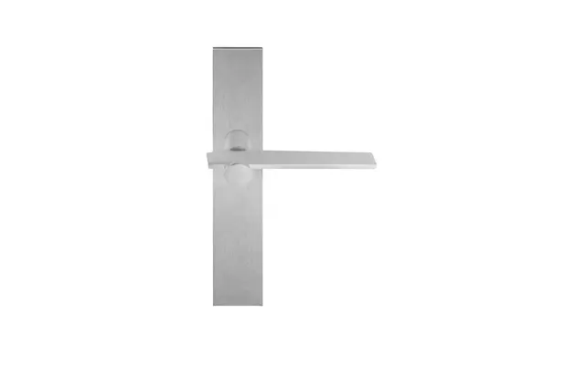 Deurkruk RVS Bertram Beerbaum Tense op blind deurschild BB100P236SFC